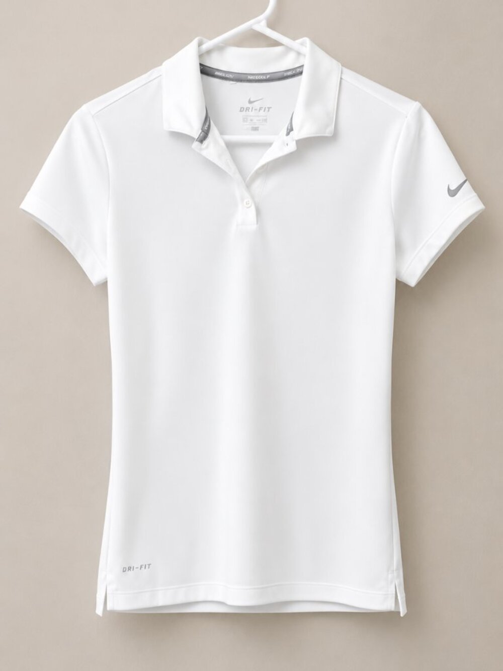 Nike Dri-FIT White Golf Polo Shirt Women’s XS